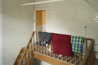 Interior. South wing, 1st floor, game larder, view from S