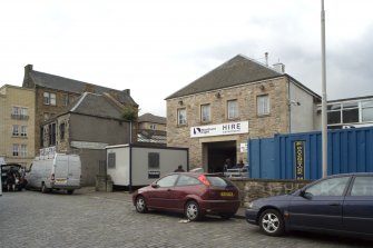 View of offices from NNW