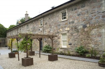 Courtyard, general view from NW