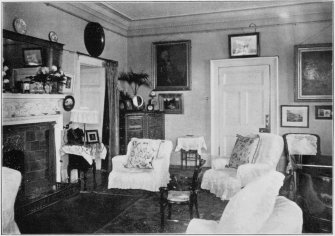 Digital image of photograph showing view of Drawing Room.