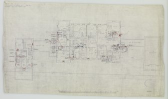 Plan of Bedroom Floor.
Additions and alterations for R F McEwen.
