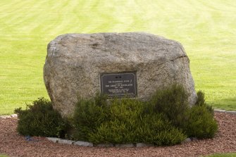 Detail showing the Craigiehall Stone from W.