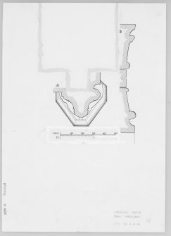 Digital copy of profile mouldings of fireplace.
Publication copy of DC/24794.