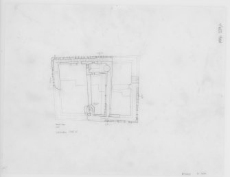 Survey drawing; Castle Lachlan, parapet plan.

