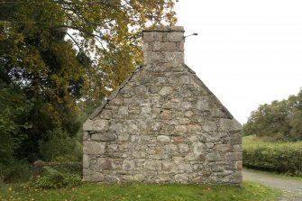 View of E gable