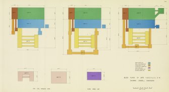 EX-SCOTLAND, NON-SITE SPECIFIC, INDUSTRIAL/EXTRACTIVE/COAL: Scanned copy of drawing of Coal Preparation Plant, Block plans of units showing overall dimensions from  National Coal Board 'Standards for Coal Preparation Plant' manual, Reconstruction Department, Figure 1