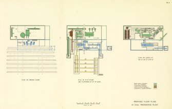 EX-SCOTLAND, NON-SITE SPECIFIC, INDUSTRIAL/EXTRACTIVE/COAL: Scanned copy of drawing of Proposed floor plans in coal preparation plant, National Coal Board, Reconstruction Department 'Standards for Coal Preparation Plant' manual, Figure 9