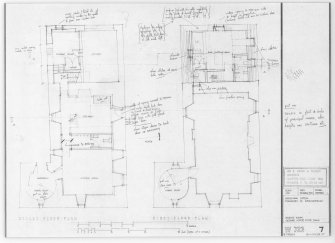 Ground and First Floor Plans.