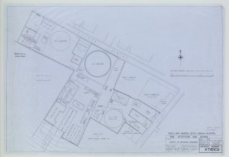 Site plan of gasworks.
Signed: 'Scottish Gas Board'