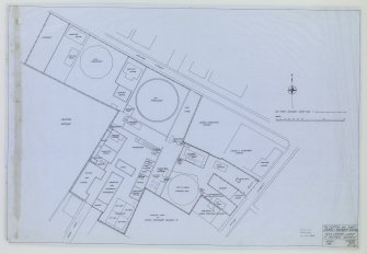 Site plan of gasworks.
Signed: 'Scottish Gas Board'