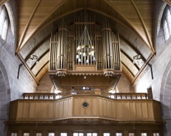 Interior. View of W Organ gallery