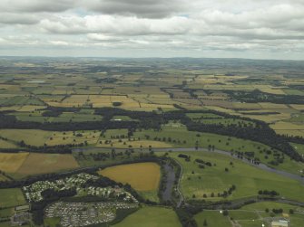 General oblique aerial view centred on Floors Castle and Estate, taken from the SE.