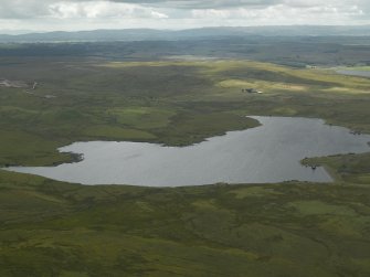 Oblique aerial view centrd on the reservoir, taken from the E.