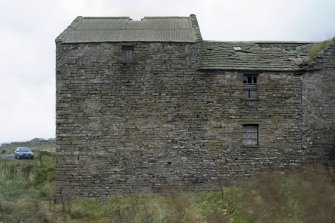 General view of NW elevation, kiln area and storage area (right).
