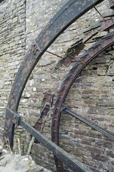 Detail of waterwheel.