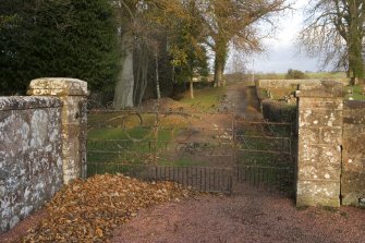 Detail of graveyard gates