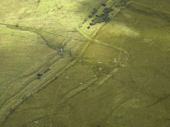 Oblique aerial view centred on the decoy site, taken from the S.