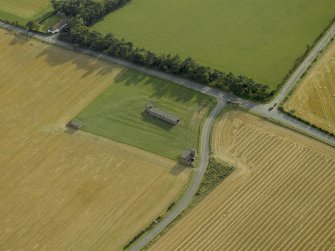 Oblique aerial view centred on the radar station, taken from the NE.