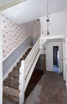 Interior. Ground floor. Stair hall.