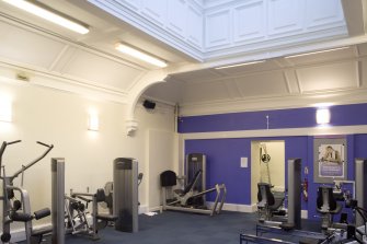 Interior. View of middle gym, former tepidarium and frigidarium