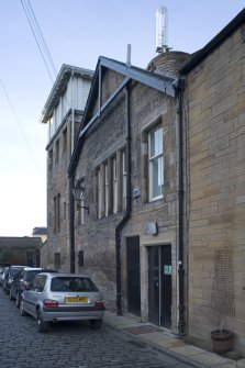 View from lane to rear