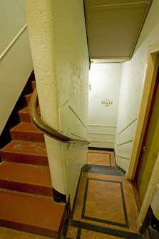 Interior. Access stair.