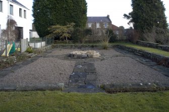 View of sunken garden