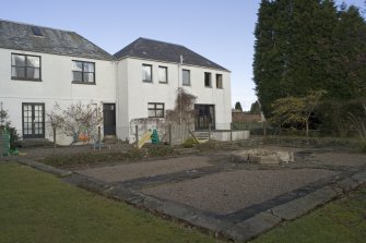 View of sunken garden
