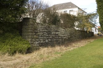 View of garden wall