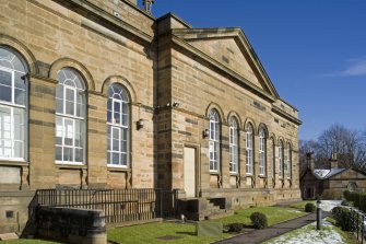 South facade, view from SE