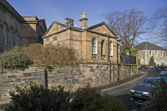 Lodge, view from SW