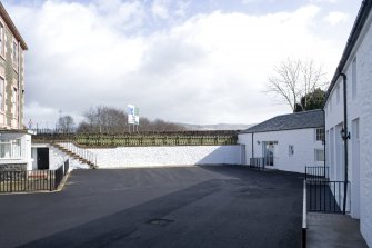 Stable court from west.