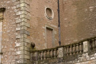 Detail of blocked windows