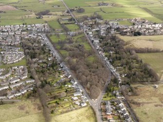 General oblique aerial view centred on the village, taken from the WSW.