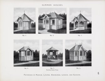 Catalogue of Horticultural Buildings by MacKenzie and Moncur
Summer Houses including "No. 5. Revolving Summer House"