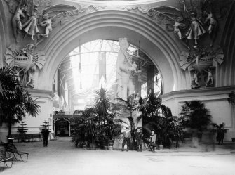 Digital copy of photograph taken during the Glasgow International Exhibition in 1901.