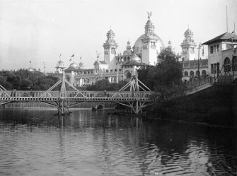 Digital copy of photograph taken during the Glasgow International Exhibition in 1901.