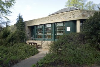 Pavilion tea room from west