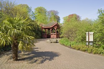 Chinese garden from south