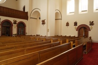 Interior. Ground floor, view from south