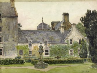 Inch House
Watercolour of view from North East
Signed: 'Arthur Wall'
Insc: (verso) 'The Inch'
Not dated