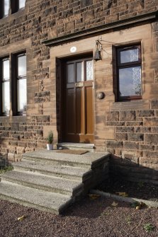 Detail of entrance door.