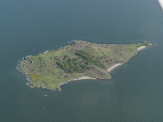 General oblique aerial view centred on the Island, taken from the WNW.