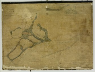 Survey plan of improvements to estate.