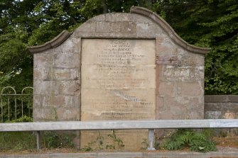 Commemorative tablet.