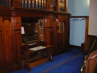 Interior.
View of organ.