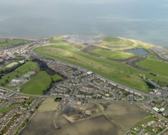 General oblique aerial view centred on the race course, taken from the SE.