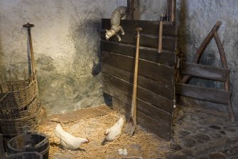 Interior. Byre