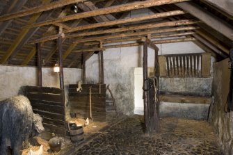 Interior. Byre