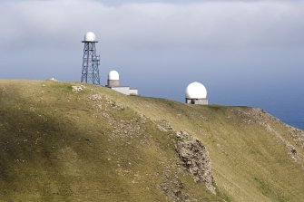 Mullach Sgar, Radar Station. General view from NW.